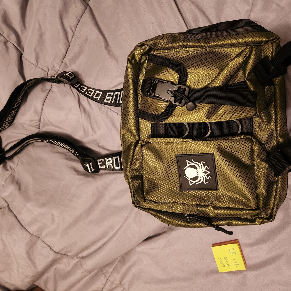 Stylish Green Crossbody Bag